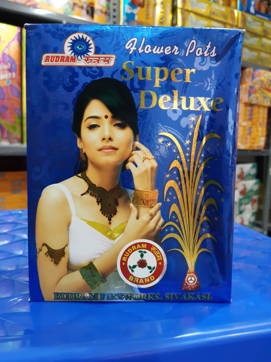 Super deluxe flower pots - 2 pieces